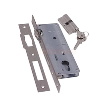 Kale 154 40 Mm Geniş Makaralı Silindirli Kilit Nikel