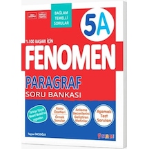 5. Sınıf Paragraf Fenomen A Soru Bankası Fenomen Okul Yayınları