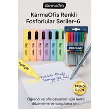 Ders Çalışmayı Sevenler Serisi-6 Çok Renkli