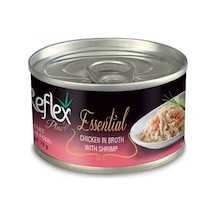 Reflex Plus Essential Tavuklu ve Karidesli Konserve Yetişkin Kedi Maması 24 x 70 G