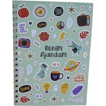 Melimelek Benim Ajandam Sticker 3 Dd-021 Çok Renkli