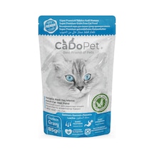 Cadopet Somon Etli Yetişkin Pouch Yaş Mama Grain Free 85 G