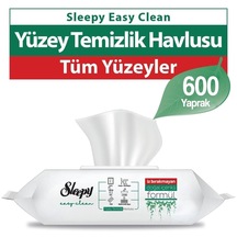 Sleepy Easy Clean Yüzey Temizlik Havlusu 6 X 100 Adet