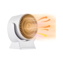 Moveevo 800w Taşınabilir Fanlı Isıtıcı - Enerji Tasarruflu, Devrilme Ve Aşırı Isınma Korumalı