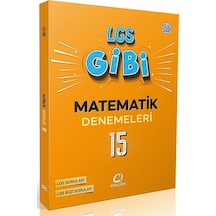Oksijen 8. Sınıf Matematik Lgs Gibi 15 Li Branş Denemeleri