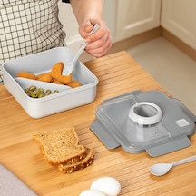 Porsima L-00927 Kaşık Çatallı Lunch Box Sefer Tası Saklma Kabı
