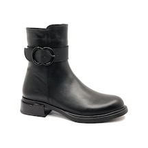 Greyder 59129 Zn Urban Chıc Deri Kadın Bot Siyah