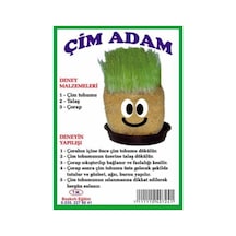 Çim Adam Seti Eğitici Deney Çim Adam Yapım Seti