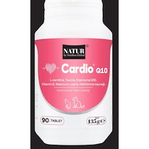 Cardio Q10 90 Tb - Kedi Ve Köpek Koenzim Q10, Taurin & L-karnitin Kalp Takviyesi