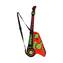 Mey İthalat Led Işıklı Melodili Askılı Müzikli Gitar