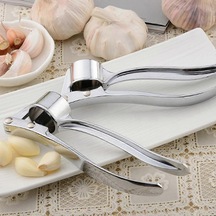 Sarımsak Presi Çinko Alaşımlı Kıyma Makinesi Zencefil Kırıcı Sarımsak Presi Doğrayıcı Kolay Sıkma Paslanmaz Ergonomik Sap Kolay Temizleme Siyah