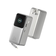 Wiwu Pm-501 Power Mega Serisi Type-c Çıkışlı Taşınabilir Powerbank Pd 67w 15000mah Gümüş