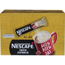 Nescafe 3'ü 1 Arada Sütlü  Köpüklü Hazır Kahve 72 x 17.4 G
