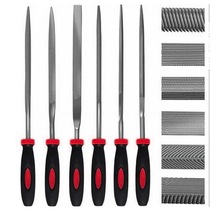 6 Parça Mini Eğe Seti - 16cm İnce İşçilik Saatçi Eğe Ve Törpü Seti