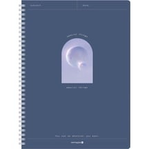 Morning Glory 4000 Çizgili Defter 26x19 Cm Lacivert 11111-87799