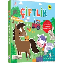 Çiftlik - Silikon Çıkartmalı İndigo Çocuk