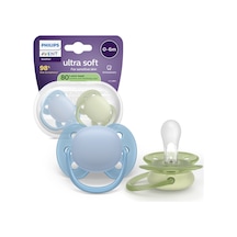 Ultra Soft Emzik, Ortodontik, Esnek Emzik Kalkanı, 0-6 Ay, Erkek, Scf091/37 Mavi