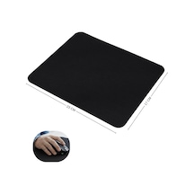 230x170x3 Mm Mouse Pad Kaymaz Non-slip Taban Pürüzsüz Bez Yüzey Siyah