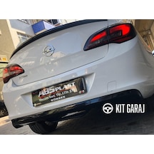 Kit Garaj Astra J Sedan Spoiler Plastik 2009-2015 Boyalı