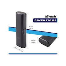 İbrush Şarjlı Diş Fırçası Yedek Başlığı Koruma Kabı, Oral-b Elektrikli Diş Fırçaları İçin Seyahat Kutusu, Saklama Kabı, Hijyenik Seyahat Kutusu