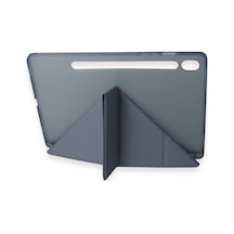 Galaxy Tab A9 Plus Kılıf Kalemlikli Mars Tablet Kılıfı - Lavender Arka Kapak