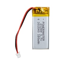 Powermaster 301540 3.7 Volt 180 Mah Lityum Polimer Pil