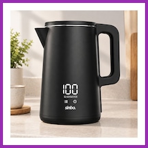 Bezos 1.8l 1500w Dijital Kablosuz Su Isıtıcı - Dokunmatik Ekran Bty