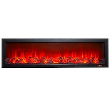 Alaz Efekt Elektrikli Şömine Wifi Ses Efektli 180 Cm 1800 W Yerli Üretim