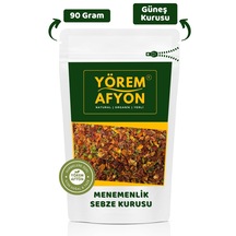 Yöresine Özgü Mevsiminde Güneşte Kurutulmuş Katkısız Menemenlik Sebze Kurusu 90gr.