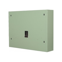 Alfafonet Ziglat 500 Duvar Tipi Laptop Dolabı 700x150x500 Mm Yeşil 70 Kg Taşıma Kapasiteli Kilitli Metal Dolap