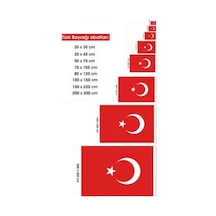 Bayrak Türk Bayrağı Alpaka 500*750 cm Kumaş Artlantis Türk Bayrağ