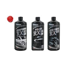Riwax 3'lü Pasta Cila Seti Rx02 Kalın Pasta + Rx06 Ara Kat + Rx08 Hare Cila 1 Kg
