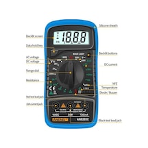 Aneng An8205c Dijital Multimetre Mavi