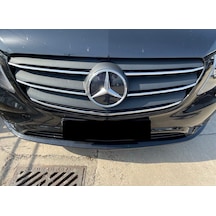 Mercedes Vito W447 Krom Ön Panjur 5 Prç. 2020 ve Üzeri İnce Model
