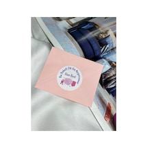 Pembe Size Özel Bu Paketi İlk Siz Açıyorsunuz Etiketi Yuvarlak Mat Sticker 4 Cm 100 Adet Çok Renkli