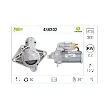 Nissan Qashqai J10 Mars Motoru 2.0 Dci 2007-2013 Valeo 438202
