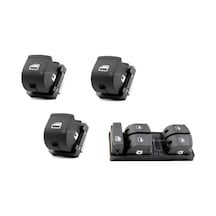 Audi A6 Cam Açma Düğmesi Anahtarı Takımı Seti 2005-2011