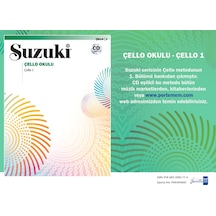 Suzuki Çello Okulu - 1.Bölüm - Shinichi Suzuki - Porte Müzik Eğitim Yayınları