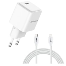 Ktools Boost Gan 30w Pd Usb C Type C Seyahat Şarjı 30w Slim Adaptör + 1m Kablo