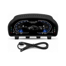 Bmw Jt5-1261w Dijital Gösterge Paneli Acar Lcd Sanal Kokpit, 12.3'' Yüksek Çözünürlük