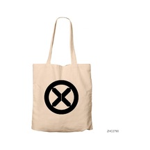 X-Men Logo Kanvas Bez Çanta Çok Renkli