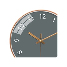 Suntek Ofis Için Duvar Saati Sessiz Hareketsiz Pille Çalışır Diğer