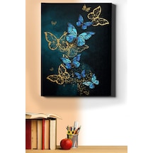 Webstyle Sayılarla Boyama Seti Kasnaklı Kelebekler 50 X 65 Cm