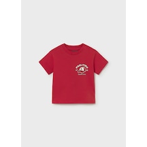 Mayoral Erkek Bebek Sırt Baskılı Tshirt Kırmızı KIrmızı