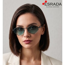 Ena Gretta 1028 C03 58 Unısex Güneş Gözlüğü Siyah