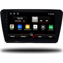Redhat Skoda Octavia Android Carplay Multimedya 2013-2020 4gb Ram + 64gb Hafıza + 8 Çekirdek