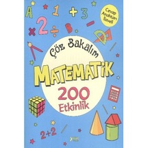 Çöz Bakalım Matematik 200 Etkinlik- Yuva