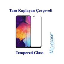 Oppo A91 Tam Kaplayan Çerçeveli Tempered Cam Siyah