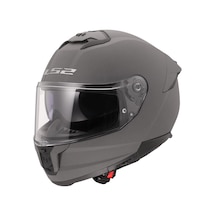 Ls2 Stream 2 Mat Concrete Kapalı Kask Mat Gri