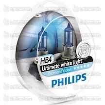 Bulacaksin Philips Diamond Vision 9006/Hb4 Beyaz Ampul 9006Dvs2 - 2'Li Ampul